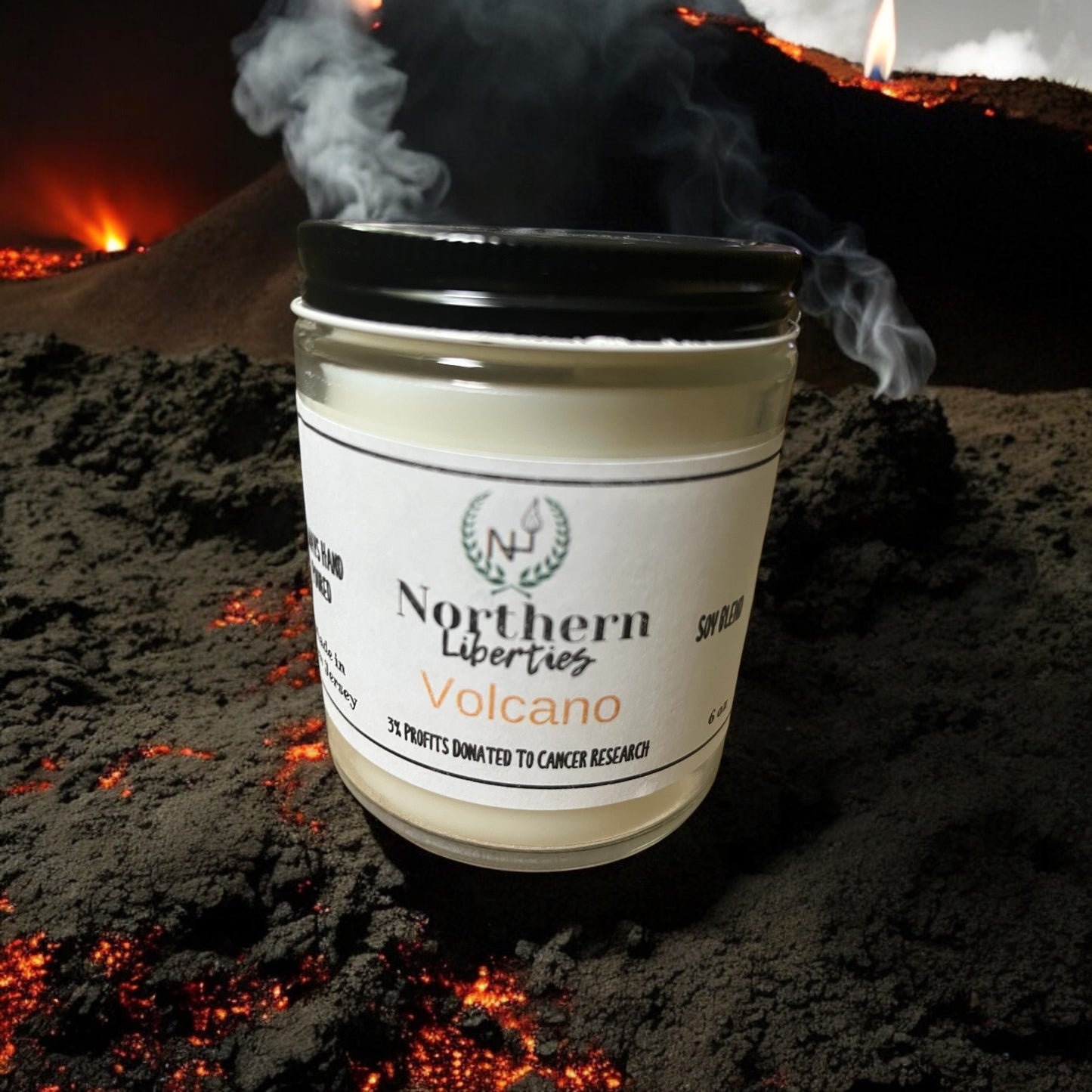 Volcano Candle