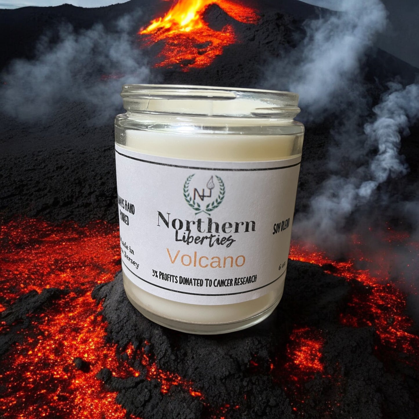 Volcano Candle