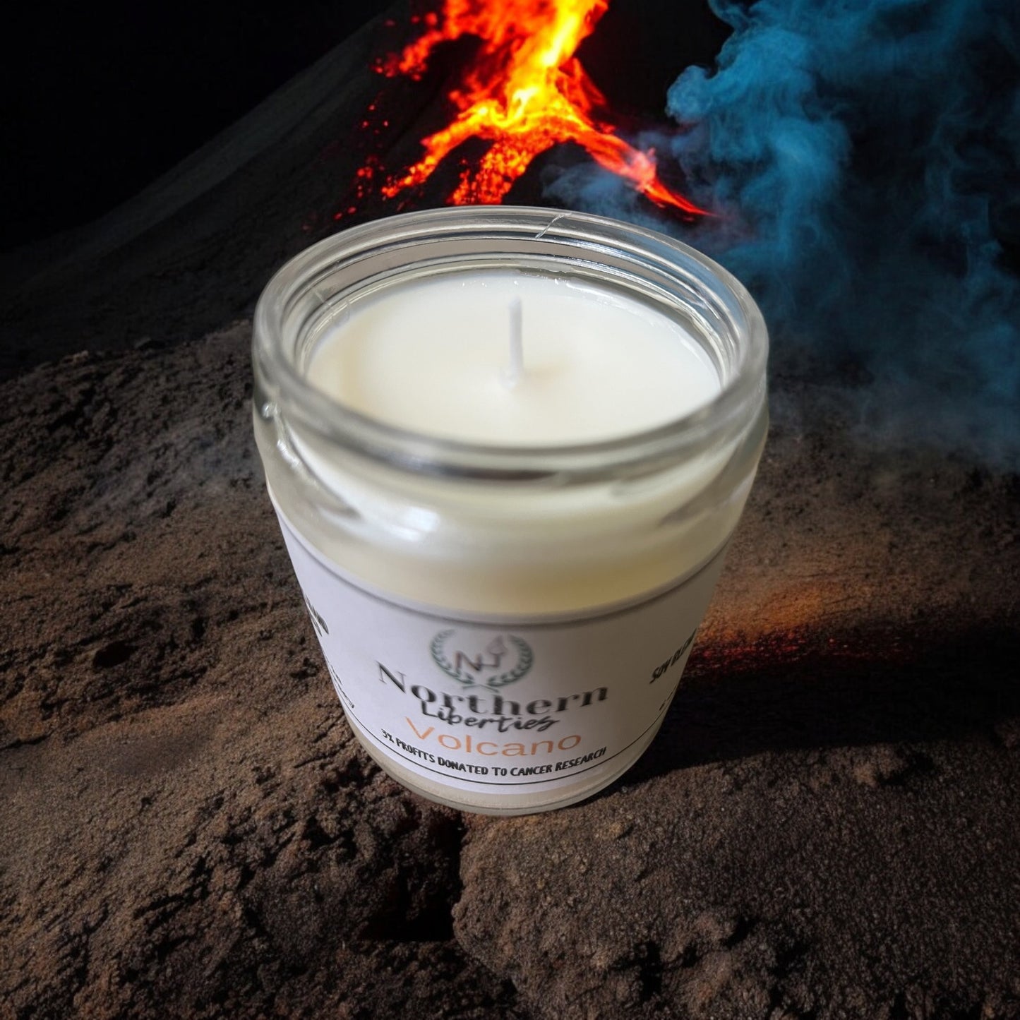 Volcano Candle