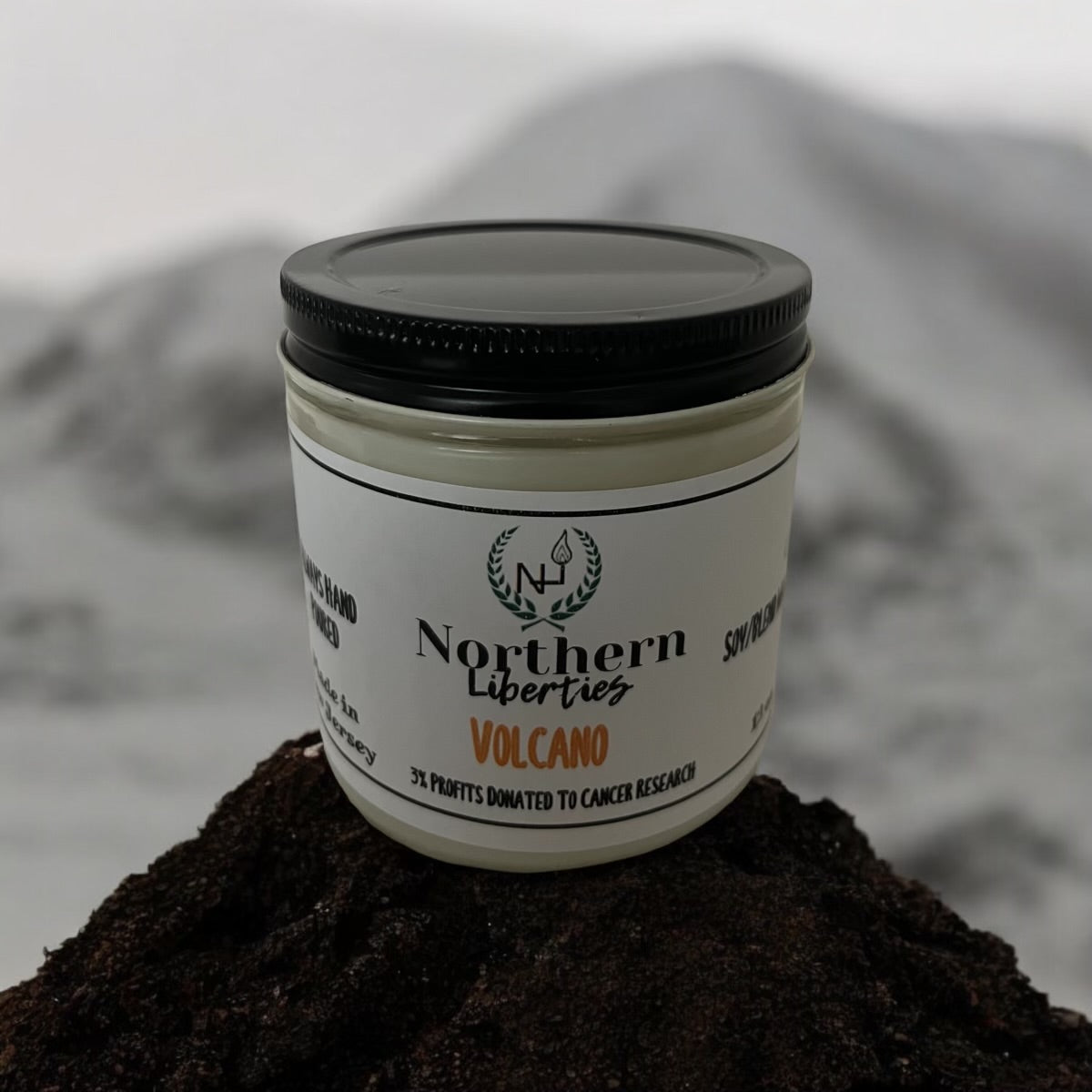 Volcano Candle