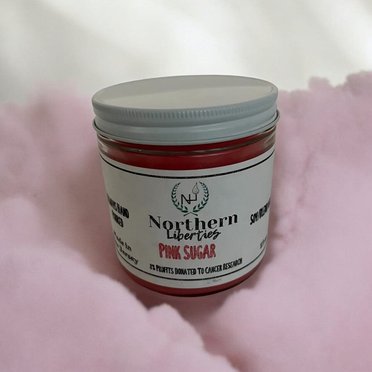 Pink Sugar Candle