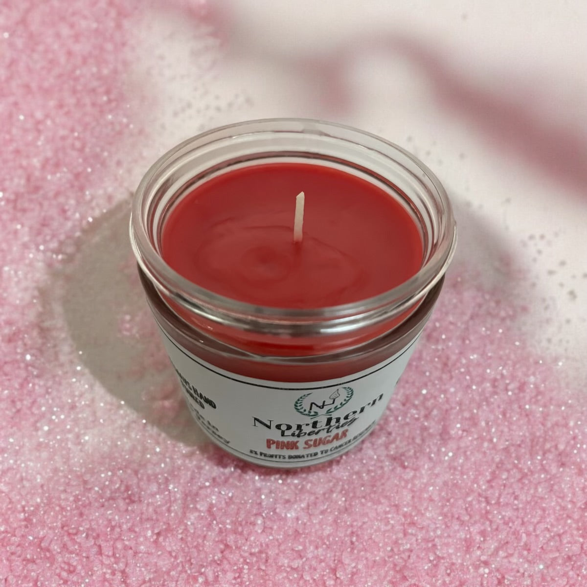 Pink Sugar Candle