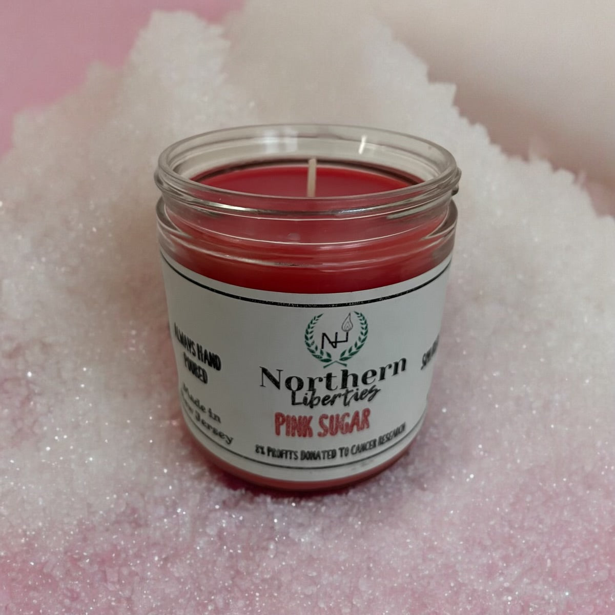 Pink Sugar Candle