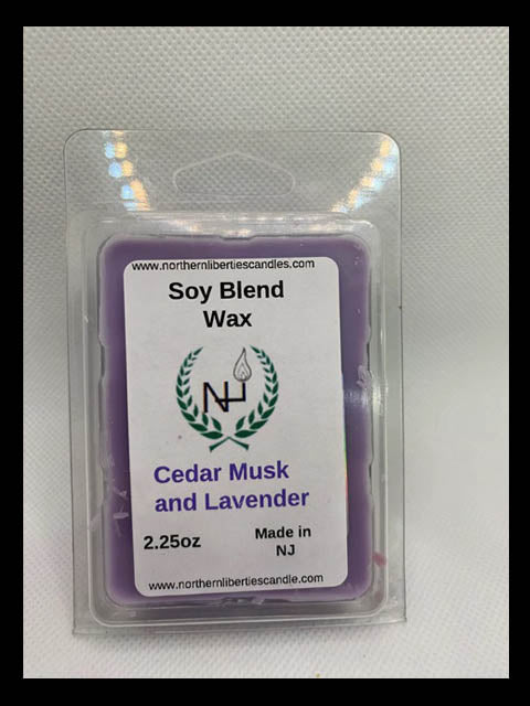 Cedar Musk + Lavender - Wax  Melts