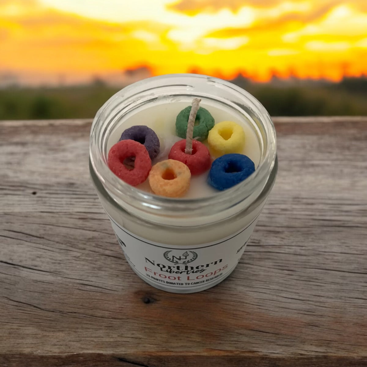 Fruit Loops Candle