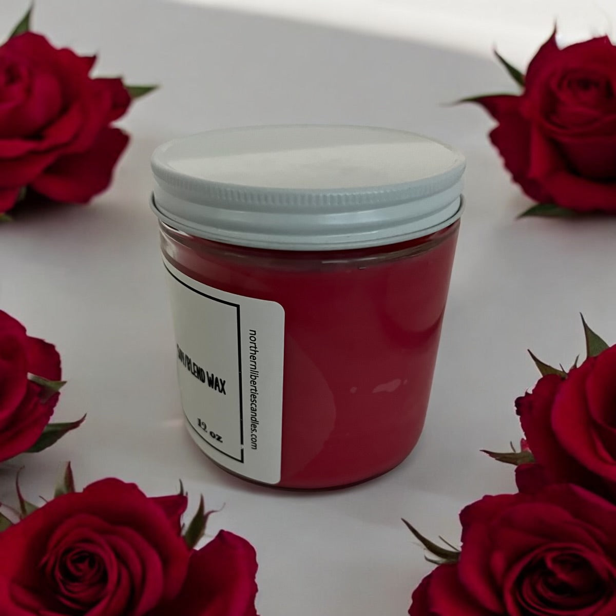 Bohemian Rose Candle