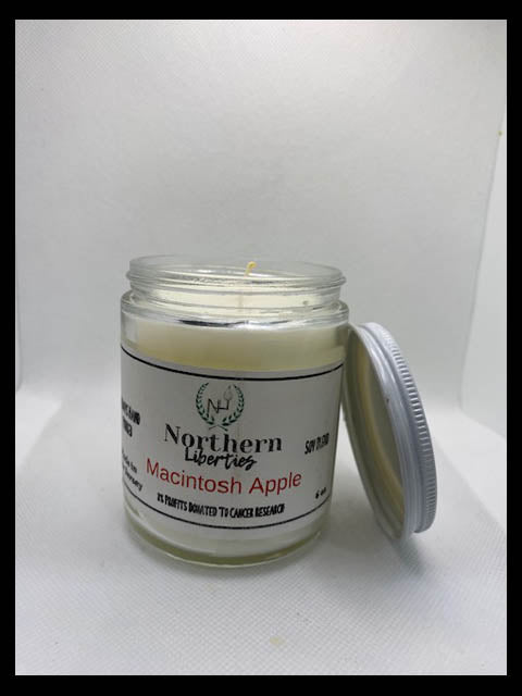 Macintosh Apple Candle